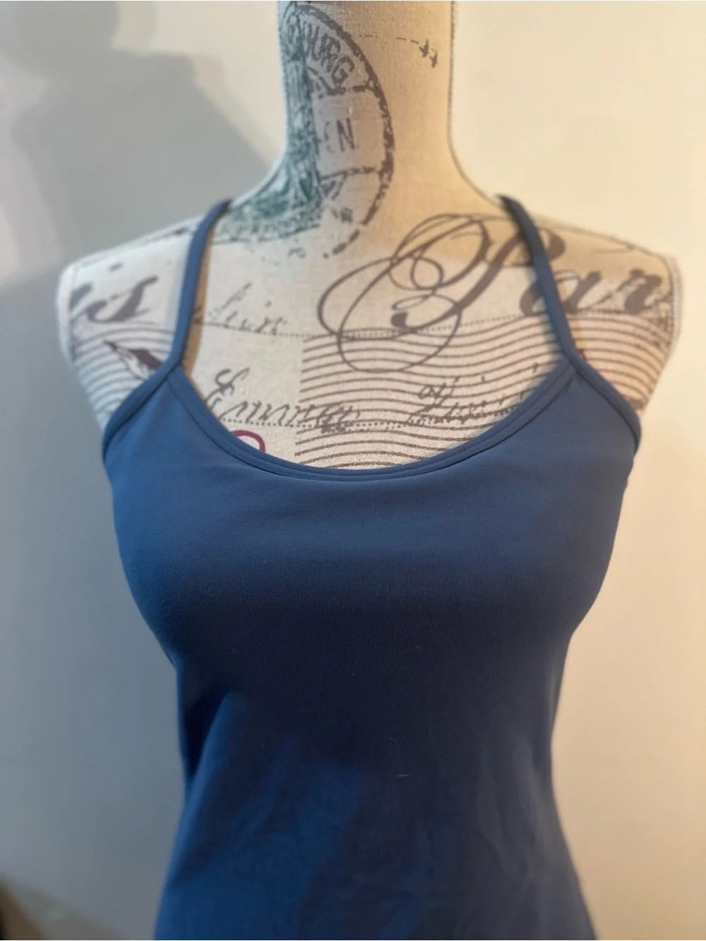 lululemon athletica Slate Blue Strappy Camisole